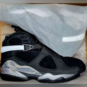 Air Jordan 8 Retro Winterized "GunSmoke" Sz 10.5 Men B-Grade NIB